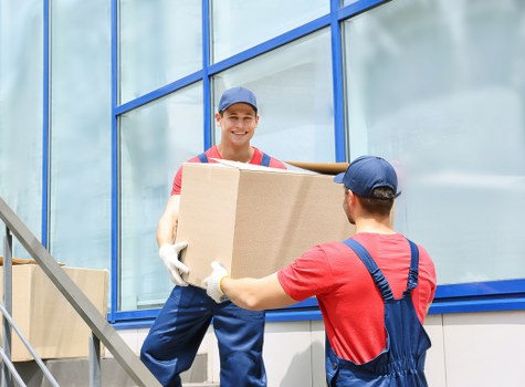 Removal team planning a move in Elephant and Castle