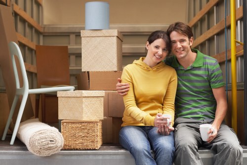Example moving job from a flat in Elephant and Castle