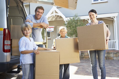 Professional removals van serving Elephant and Castle and nearby areas